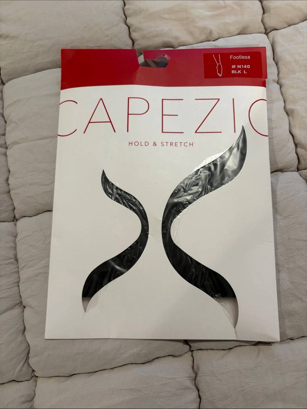 Capezio Ultra Hold Footless Dance Tight - Unopened - Black